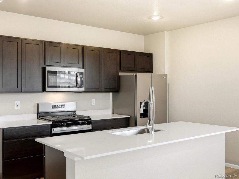 Furnished interior view inside a new home in , Aurora (Image 3).