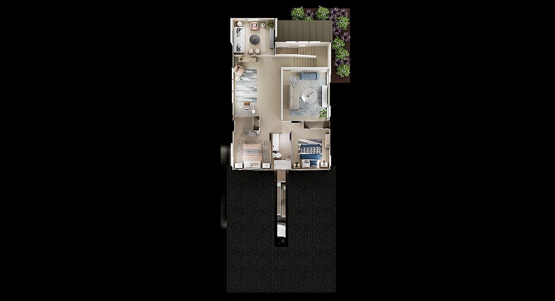2D floor plan layout for the Walker by Tri Pointe Homes in Painted Tree, McKinney, TX (Image 5). 2D floor plan layout for the Walker by Tri Pointe Homes in Painted Tree, McKinney, TX (Image 5).
