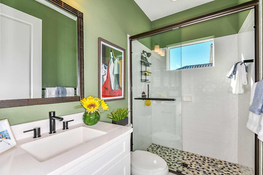 Representative furnished interior of a home built from the Triumph by Neal Communities in Verandah, Fort Myers (Image 7).