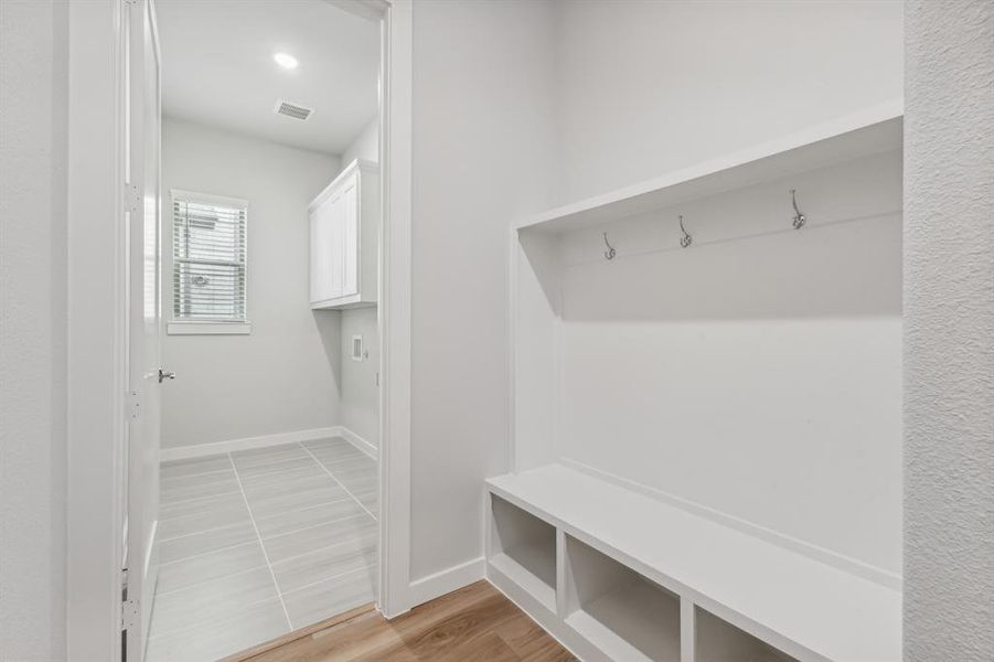 Utility Room in the Matisse home plan by Trophy Signature Homes – REPRESENTATIVE PHOTO