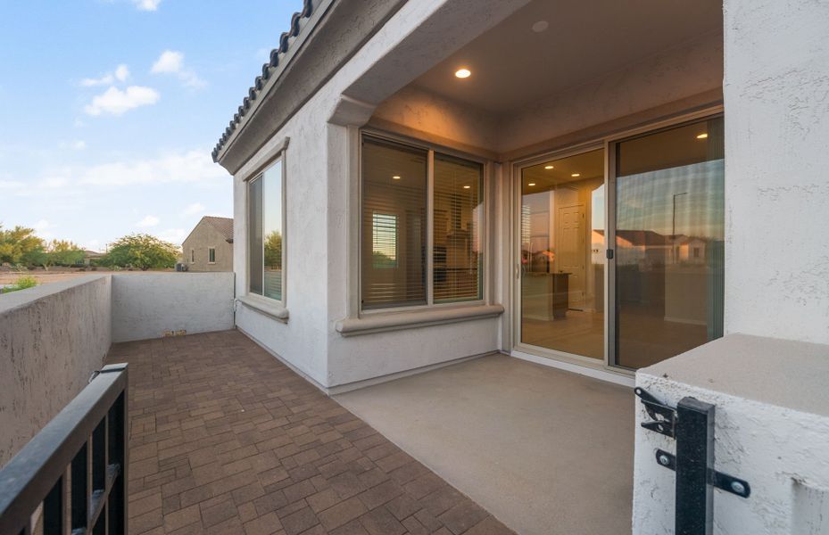 Exterior details and patio area of a home in Sun City Festival, Buckeye (Image 25). Exterior details and patio area of a home in Sun City Festival, Buckeye (Image 25).