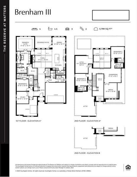 Featuring a dramatic entrance and an open and flowing floor plan, our Brenham III is the dream home you have been searching for!