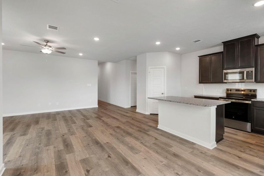 Furnished interior view inside a new home in , Huntsville (Image 15).