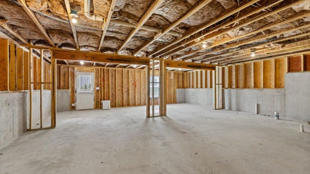In-progress construction of a new home in Pointe Park, Union City, GA (Image 28).