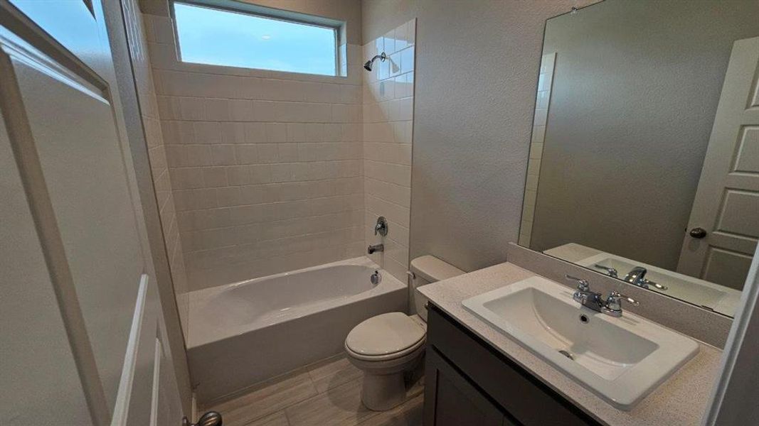 Furnished interior view inside a new home in Monarch at the Meadows, Ponder (Image 7).