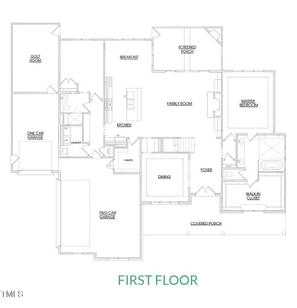 Merrill - 1st Floor Plan