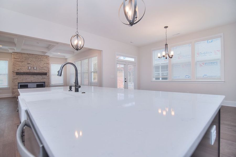 Representative furnished interior of a home built from the Bethpage by Greybrook Homes in Edmunds Farm, Clover (Image 33).