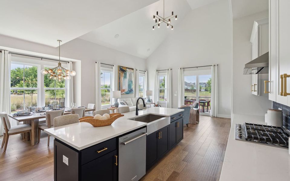 Furnished interior view inside a new home in Nexton, Summerville (Image 11).