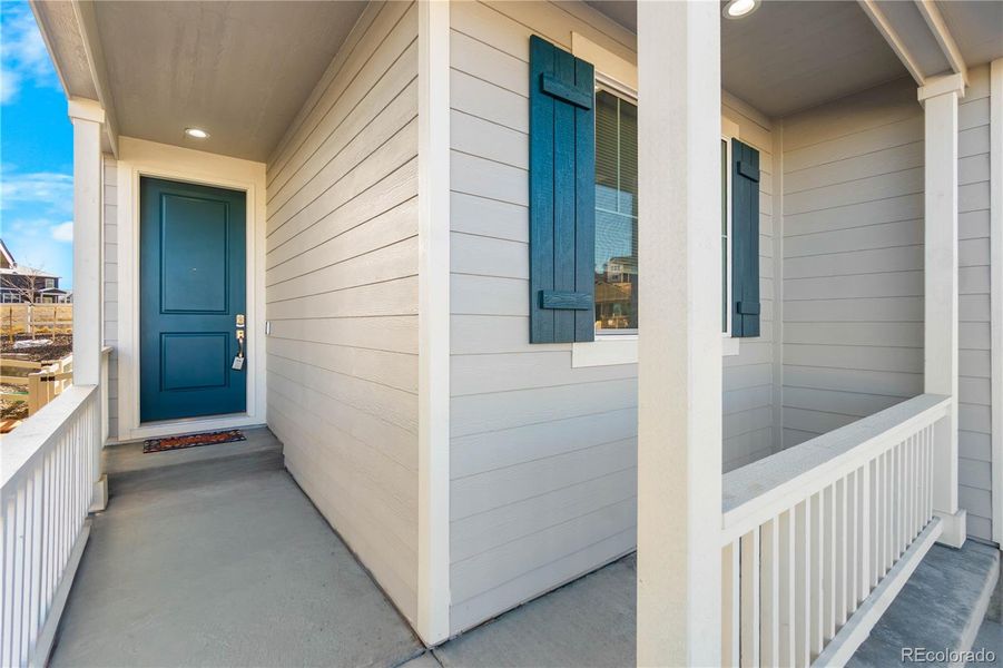 Exterior details and patio area of a home in , Castle Rock (Image 4).