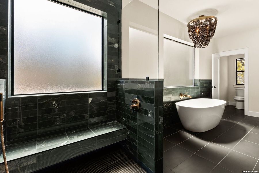 Furnished interior view inside a new home in , New Braunfels (Image 15).