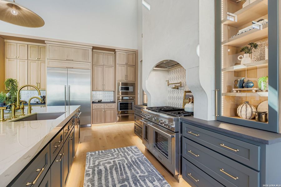 Furnished interior view inside a new home in Pecan Springs, Boerne (Image 39).