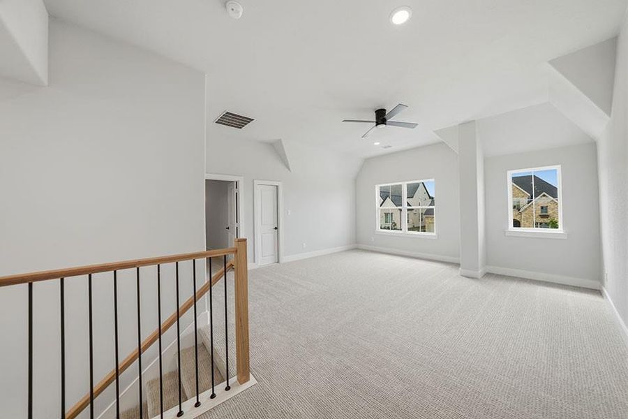 Spacious, unfurnished interior of a new home in Hillside Village, Celina (Image 22).