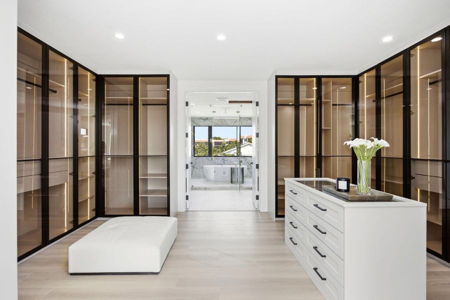 His & Hers Custom European Closets