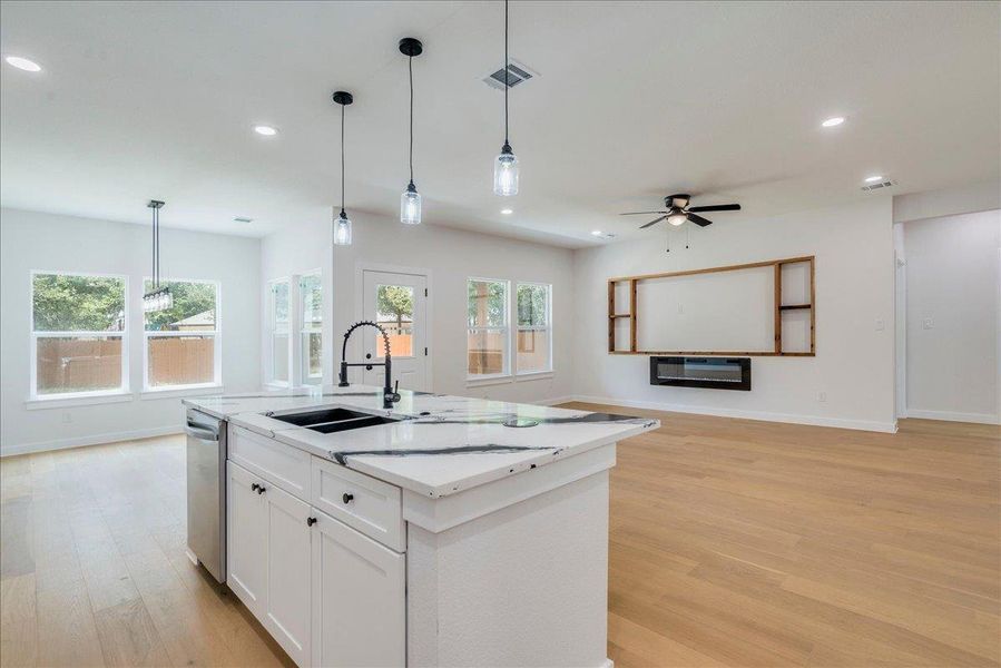 Furnished interior view inside a new home in , Bastrop (Image 19).