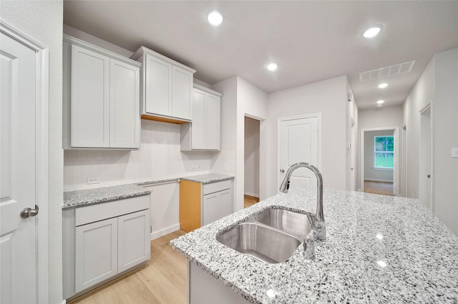 Furnished interior view inside a new home in , New Caney (Image 6).