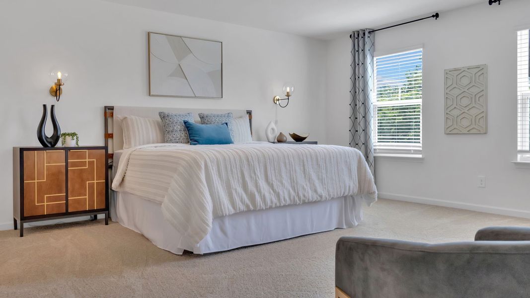 Furnished interior view inside a new home in Johnson Farms, Greeneville (Image 22).