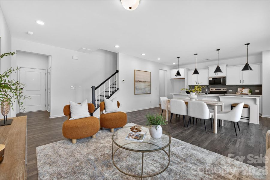 Furnished interior view inside a new home in Shay Crossing, Salisbury (Image 7).