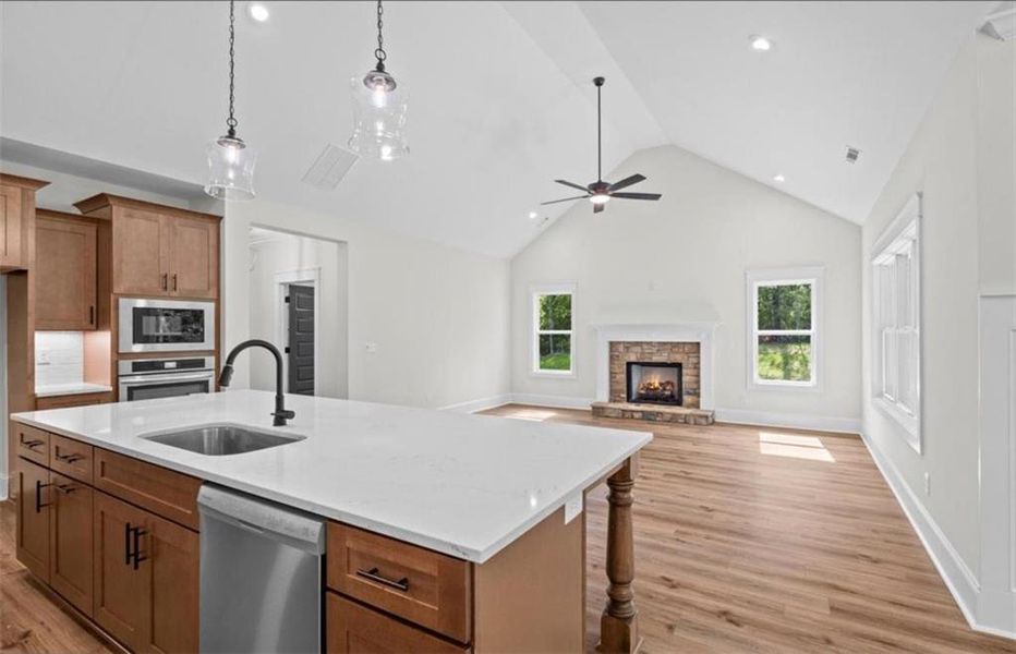 Furnished interior view inside a new home in , Carrollton (Image 5).
