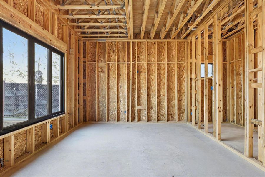 In-progress construction of a new home in , Conroe, TX (Image 7).