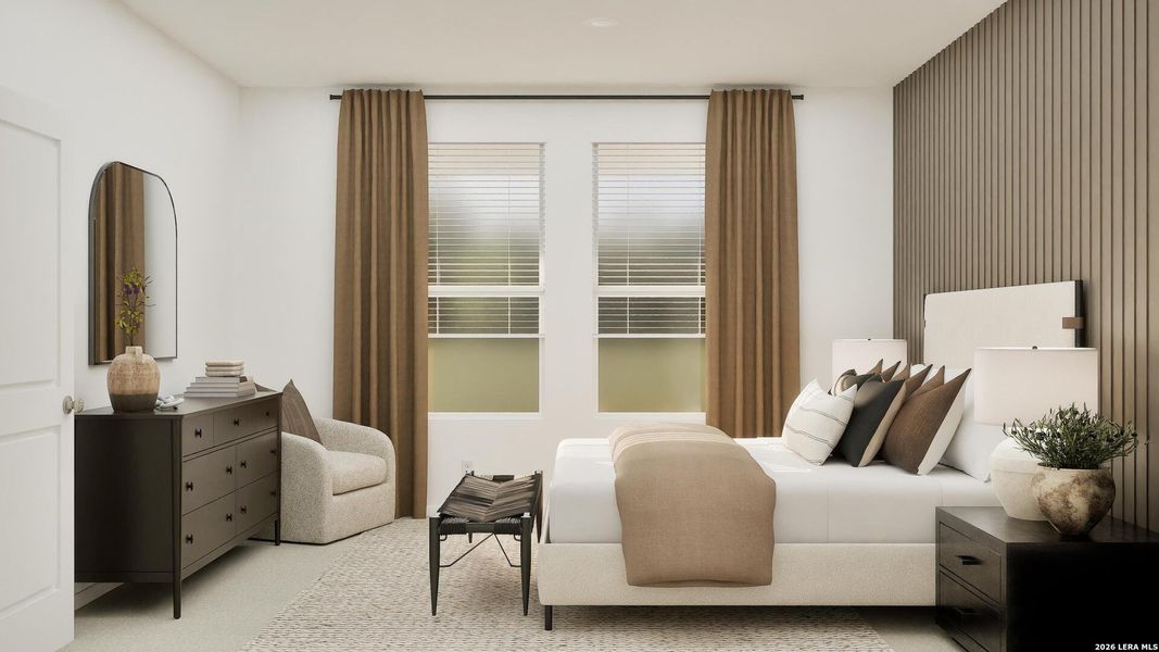 Furnished interior view inside a new home in Stone Garden, Elmendorf (Image 34). Furnished interior view inside a new home in Stone Garden, Elmendorf (Image 34).