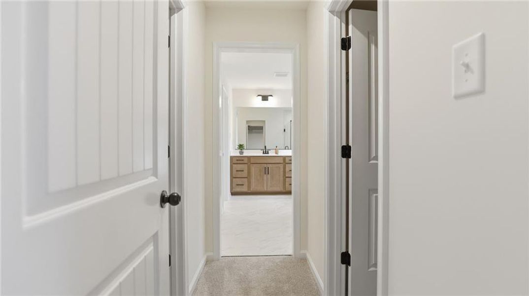 Furnished interior view inside a new home in , Dawsonville (Image 48).