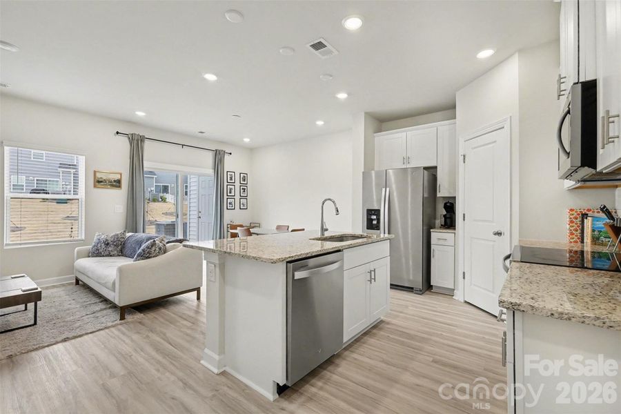 Furnished interior view inside a new home in , Concord (Image 10). Furnished interior view inside a new home in , Concord (Image 10).