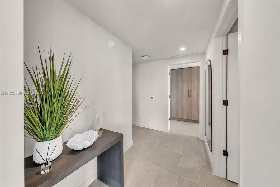 Furnished interior view inside a new home in , Miami (Image 14).