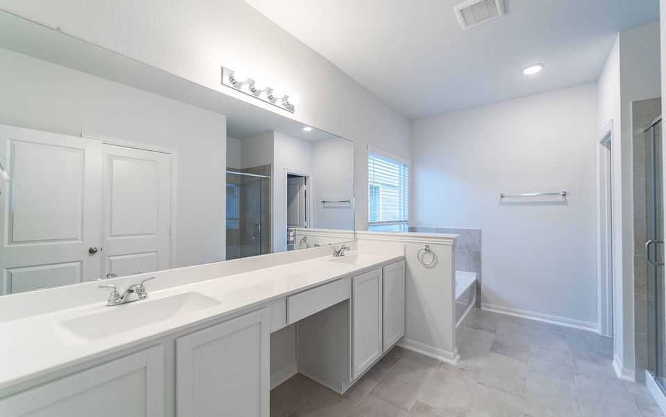 Furnished interior view inside a new home in Sunset Oaks, Maxwell (Image 7).
