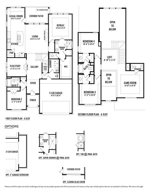 2D floor plan layout of this home in , Bonney, TX (Image 2). 2D floor plan layout of this home in , Bonney, TX (Image 2).