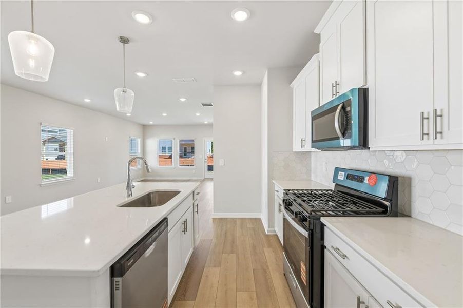 Furnished interior view inside a new home in Martin Springs - Reserve Series, Lawrenceville (Image 6).