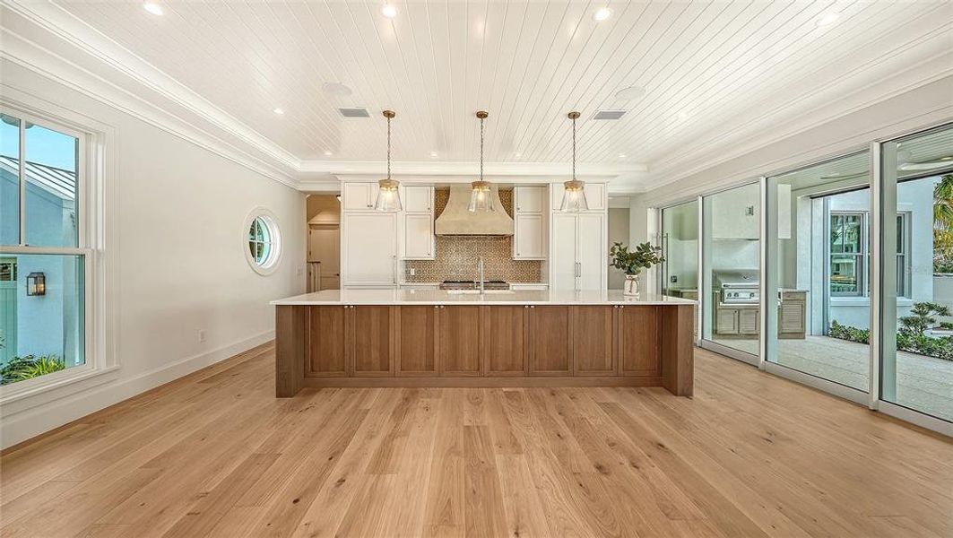 Furnished interior view inside a new home in , Longboat Key (Image 7). Furnished interior view inside a new home in , Longboat Key (Image 7).