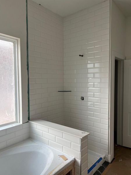 In-progress construction of a new home in Wood Leaf Reserve, Tomball, TX (Image 15).