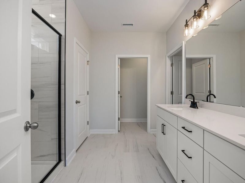 Furnished interior view inside a new home in Sage on North Main, Wake Forest (Image 8).