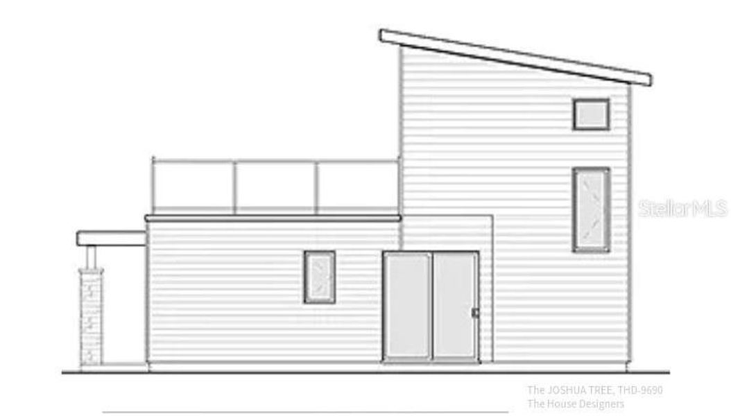 Exterior rendering of this home design in , Punta Gorda, FL (Image 3).