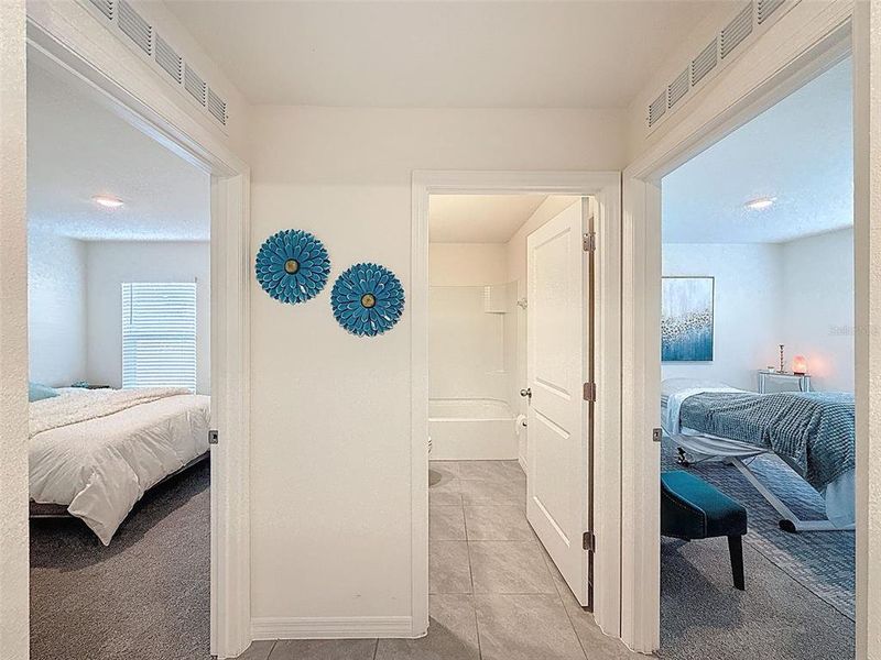 Furnished interior view inside a new home in , Belleview (Image 44). Furnished interior view inside a new home in , Belleview (Image 44).