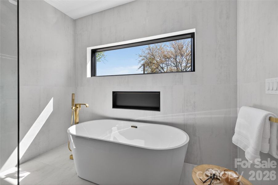 Furnished interior view inside a new home in , Charlotte (Image 15).