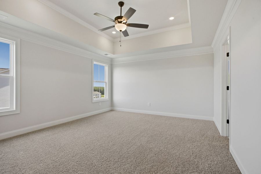 Spacious, unfurnished interior of a new home in Cherokee Knoll, Williamston (Image 25).