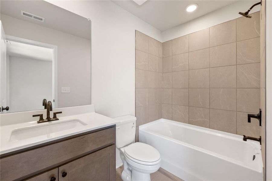 Furnished interior view inside a new home in Brookshire Manor, Canton (Image 9).