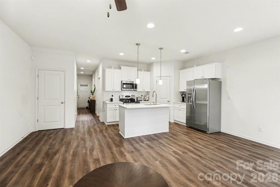 Furnished interior view inside a new home in , Charlotte (Image 10).