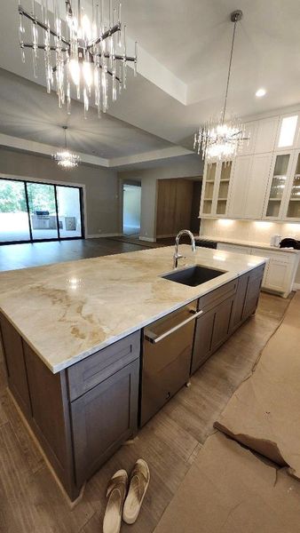 In-progress construction of a new home in , Montgomery, TX (Image 13).