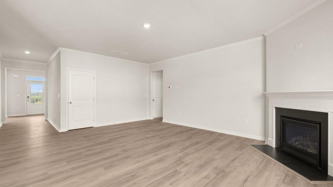 Spacious, unfurnished interior of a new home in Liberty Crossing, Braselton (Image 32).