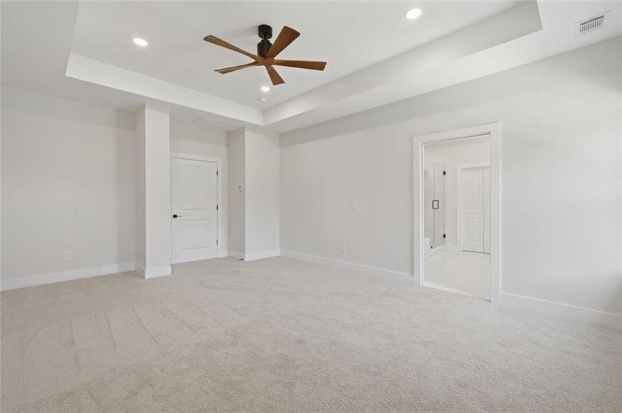 Spacious, unfurnished interior of a new home in , White (Image 28).