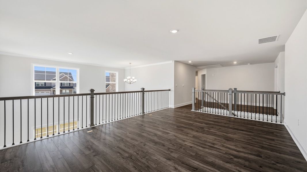Spacious, unfurnished interior of a new home in Heritage Pointe, Senoia (Image 26).