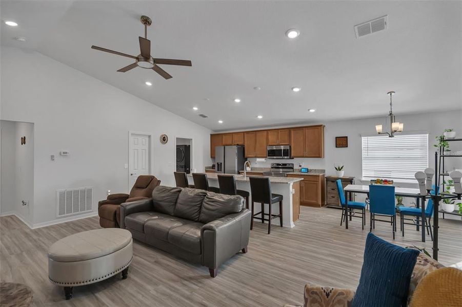 Furnished interior view inside a new home in , Ocala (Image 13).