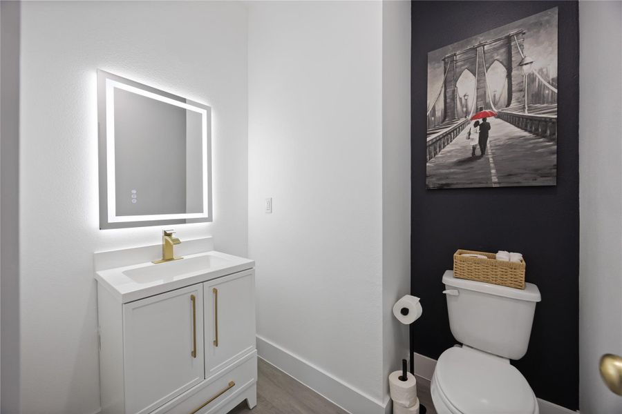 Furnished interior view inside a new home in , Houston (Image 16).