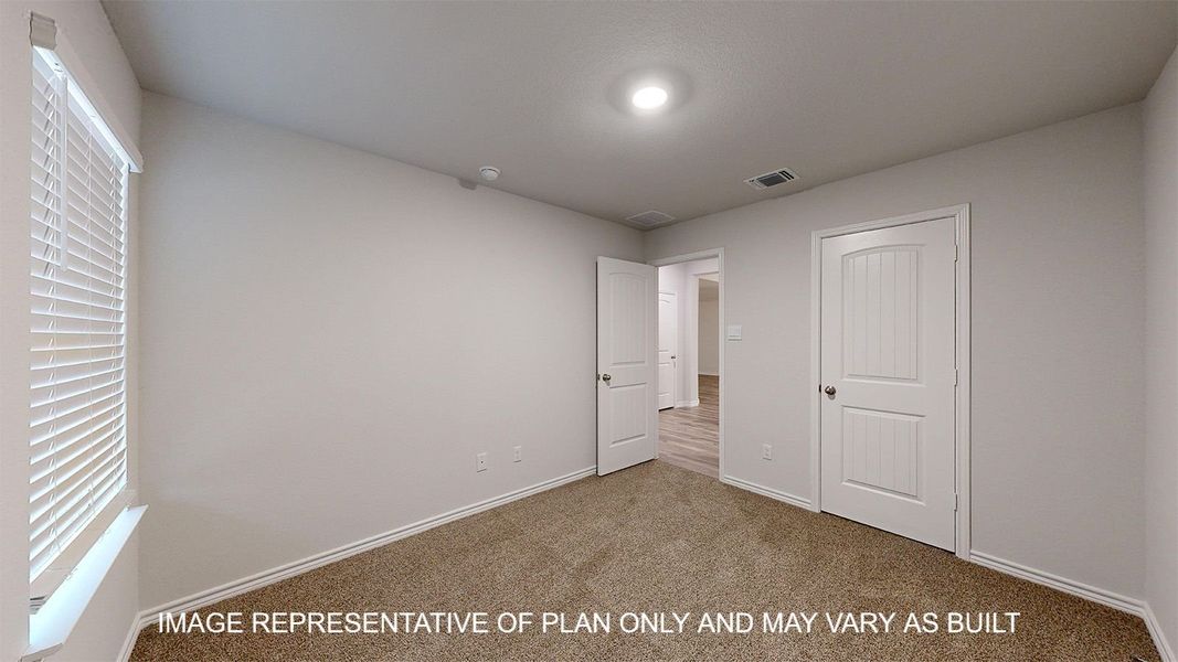 Spacious, unfurnished interior of a new home in Three Creeks - Colt Creek, Belton (Image 19). Spacious, unfurnished interior of a new home in Three Creeks - Colt Creek, Belton (Image 19).