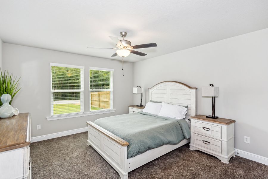Representative furnished interior of a home built from the The Sapphire by Herbst Homes in Clear Water Landing, Milton (Image 48).