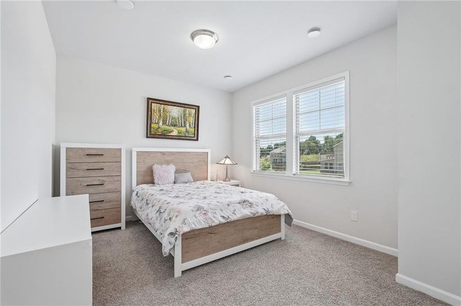 Furnished interior view inside a new home in Haley Station, Canton (Image 30).