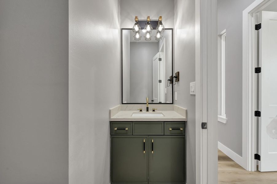 Furnished interior view inside a new home in , Montgomery (Image 19).