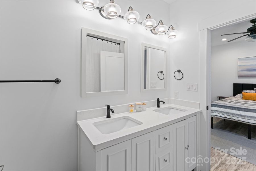 Furnished interior view inside a new home in , Denver (Image 33).